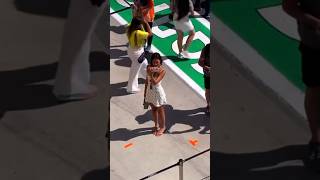 Charles Leclerc girlfriend in the paddock 🇭🇺￼ formula1 f1 charlesleclerc [upl. by Portwin195]