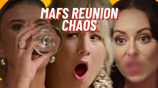 MAFS 2024 Reunion Scene Ellie Curses At Lauren amp Jono Destroys Sara amp Tims Relationship [upl. by Aleahc]