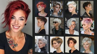 Pixie Haircut Styles to Inspire Your Next Look😍❤️💯 [upl. by Elicec]