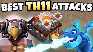 BEST TH11 ATTACKS of 2021 after TH14 Update MSL Tournament Clash of Clans eSports [upl. by Maddie]