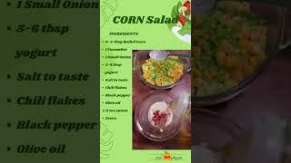 Corn Salad for weightloss [upl. by Vesta]