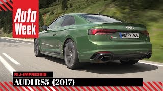 Audi RS5 2017  AutoWeek Review  English subtitles [upl. by Niemad]