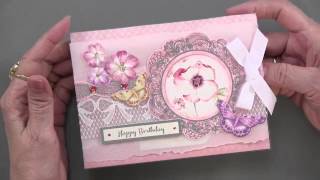 Hunkydory Lace in Blooms Luxury Card Making Kit Plus More  Paper Wishes Weekly Webisodes [upl. by Sackey196]