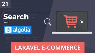 Laravel ECommerce  Search w Algolia Autocomplete  Part 21 [upl. by Anehsat]