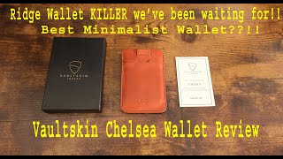 Ridge wallet killer  Vaultskin quotChelseaquot  Minimalist Wallet [upl. by Maryanne]