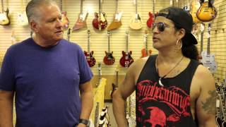 Slash stops by Normans Rare Guitars [upl. by Towill595]