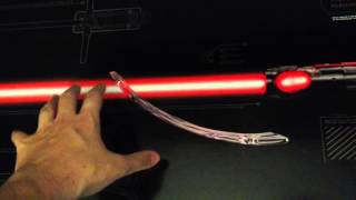 Kylo Ren Force FX Hasbro Lightsaber Star Wars  The Force Awakens [upl. by Kenta]