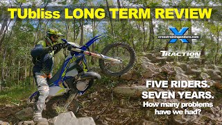 TUbliss longterm review after 7 years with the tubeless tire system︱Cross Training Enduro [upl. by Ymia]