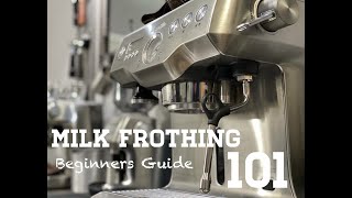 How to Froth Your Milk for Beginners All Espresso Machines [upl. by Roban]