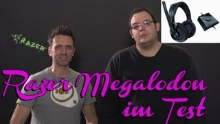 Der große HeadsetTest  Razer Megalodon  mittlere Kategorie [upl. by Idola]