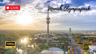 🔴 Munich LIVE Walk from Olympiapark  HD [upl. by Marlette]