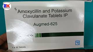 Augmed625 tablet  Amoxycillin amp Potassium Clavulanate Tablet  Augmed 625mg tablet Uses Benefits [upl. by Eerpud]