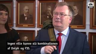 Kristian Jensen sammenligner Claus Hjort Frederiksen med den lyseblå flodhest Dolph [upl. by Launame]