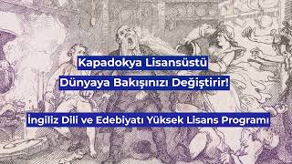 İngiliz Dili ve Edebiyatı  Yüksek Lisans Tezli Örgün  Tezsiz Uzaktan [upl. by Dardani]