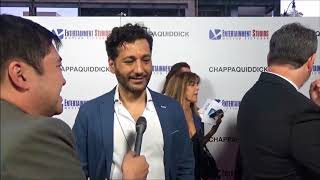 Chappaquiddick Red Carpet Interview with Cas Anvar [upl. by Llerdnod]