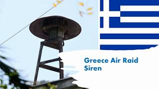 Greece Air Raid Siren [upl. by Naihr]