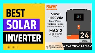 PowMr Hybrid Solar Inverter On Grid 48V 24V MPPT 120A [upl. by Berenice816]