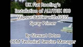 ALUTRIX 600 Vapour Barrier Installation [upl. by Mellie]