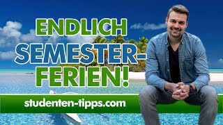 Zeit für Semesterferien 💥 Richtig chillen entspannen und runterkommen 😎 StudentenTipps [upl. by Phil392]