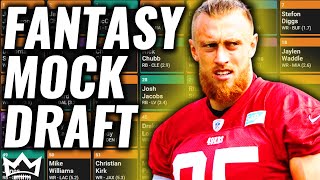 2023 Fantasy Football Mock Draft  10 Team  PPR Pick 1 [upl. by Tova]