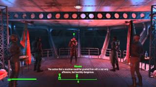 Fallout 4 Elder Maxsons Speech Aboard the Prydwen [upl. by Zosima701]