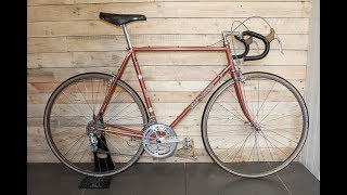 Eddy Merckx Professional Vintage Road Bike Restoration [upl. by Sigler155]