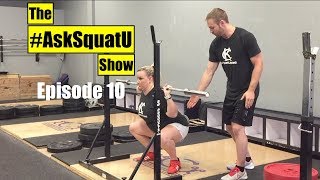 How to Back Squat AskSquatU Show Ep 10 [upl. by Varick]