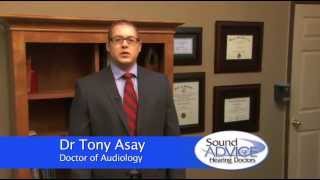 Sound Advice Hearing Doctors Hearing Health Tip Dr Tony Asay Harrison AR [upl. by Yenroc]