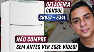 GELADEIRA CONSUL 334 LITROS CRD37EB CYCLO DEFROST COM FREEZER SUPERCAPACIDADE BRANCA [upl. by Cuthburt]