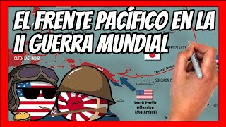 ✅ La SEGUNDA GUERRA MUNDIAL en el PACÍFICO en 12 minutos  Estados Unidos VS Japón [upl. by Mutat]