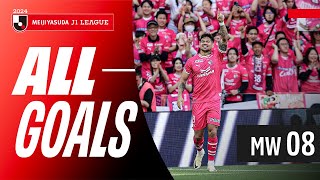 Goal Blitz Unleashed  2024 J1 League Goals Show  MW 8 [upl. by Liahus]