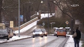 Zeitzer Strasse Weißenfels vor Baumaßnahme [upl. by Nerhtak]