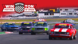 50km Historic Touring Cars Group N Trophy Race 2022 Winton Festival Of Speed Blend Line TV [upl. by Martinelli]