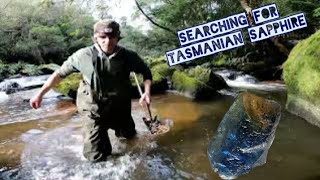 Prospecting for Blue Sapphires in Tasmania [upl. by Ricoriki356]