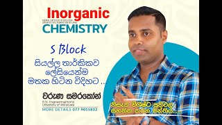 Inorganic Chemistry S block [upl. by Eldwun]