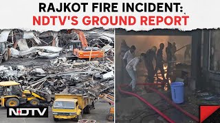 Rajkot TRP Game Zone Fire  After 28 Die At Rajkot Game Zone Questions On Safety Norm Violations [upl. by Corina754]