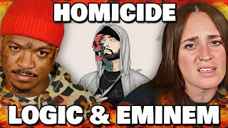 LOGIC KEPT UP  Logic amp Eminem  HOMICIDE  Reaction [upl. by Ligriv925]