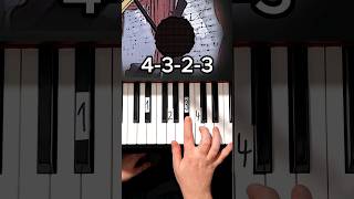 Binks Sake One Piece Piano Tutorial shorts [upl. by Anileuqcaj]