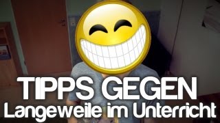 10 MÖGLICHKEITEN DEN UNTERRICHT ZU STÖREN  GEGEN LANGEWEILE IM UNTERRICHT Tipps amp Tricks [upl. by Etteniotna760]