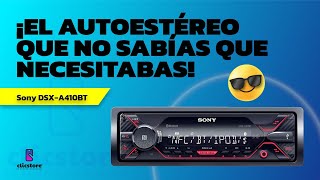 Sony DSXA410BT ¡El Autoestéreo que no sabías que necesitabas [upl. by Saidnac846]