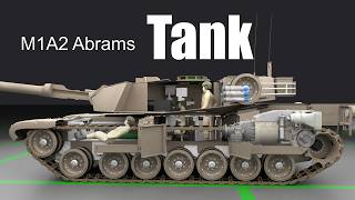 How does a Tank work M1A2 Abrams [upl. by Olyhs29]