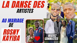 LA DANSE DES ARTISTES AU MARIAGE DE ROSNY KAYIBA [upl. by Bainbridge]