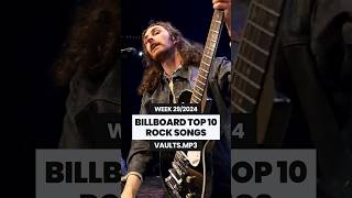 BILLBOARD TOP 10 ROCK SONGS THIS WEEK 🤠 292024 rockmusic [upl. by Mahan]