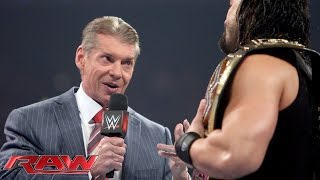 Mr McMahon arrested Raw December 28 2015 [upl. by Noiramaj]