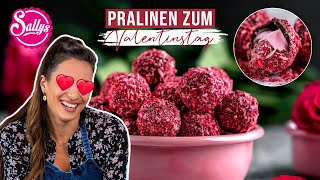 Pralinen Rezept  Valentinstagsrezept  Sallys Welt [upl. by Eizzil465]