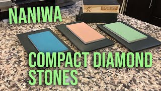 Naniwa Diamond Compact Whetstones  Sharpen your knives and sharpen your skills [upl. by Elleivad]