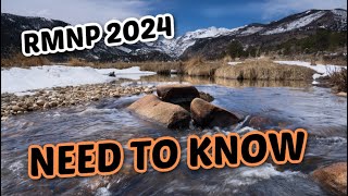 2024 RMNP Entry NEW MUST KNOW Info  Rocky Mountain National Park Colorado Passes amp Tickets [upl. by Attenreb]