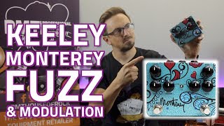 Keeley Monterey Fuzz Modulation Pedal  Review amp Demo [upl. by Anissej]