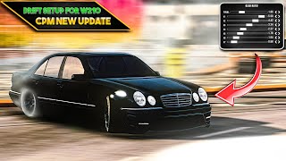 Drift Settings and Tune for New MercedesBenz w210 in Car Parking Multiplayer [upl. by Cramer]