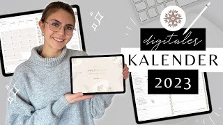 Digitaler Kalender 2023  Digital Planen  So funktionierts  💫 [upl. by Ahseinat]